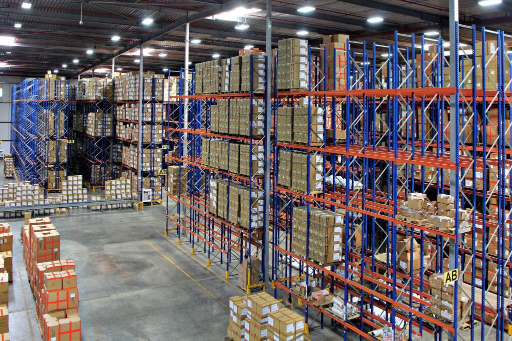 soluções de armazenagem industrial